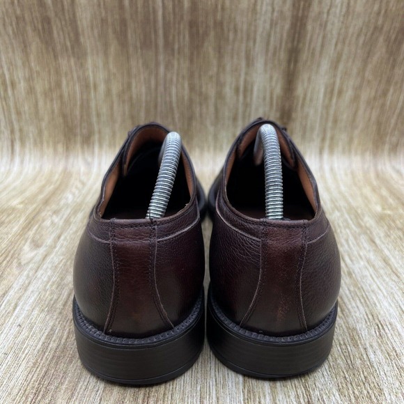 Salvatore Ferragamo Moral Plain Toe Shoes Blucher Derby Oxfords Mens Size 9 D main image 6